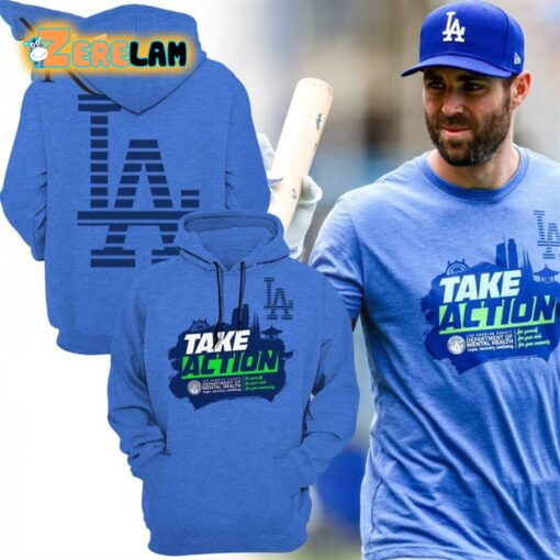 Dodgers Take Action Hoodie