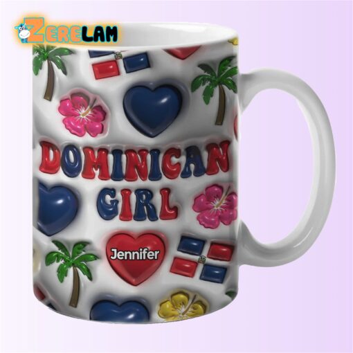 Dominican Girl Inflated Mug