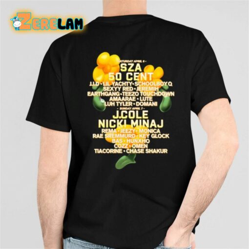 Dreamvillefest Dv Fest 24 Flowers Shirt