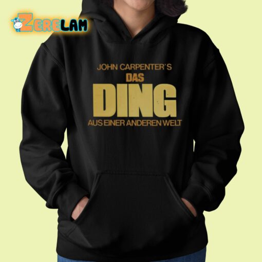 Drew Mackie John Carpenter’S Das Ding Aus Einer Anderen Welt Shirt