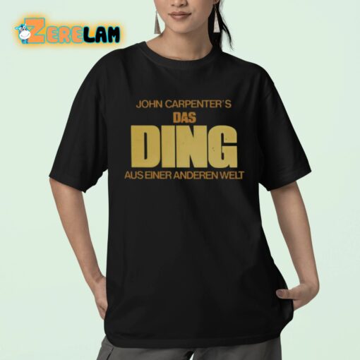 Drew Mackie John Carpenter’S Das Ding Aus Einer Anderen Welt Shirt