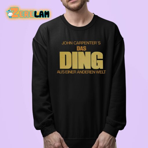 Drew Mackie John Carpenter’S Das Ding Aus Einer Anderen Welt Shirt