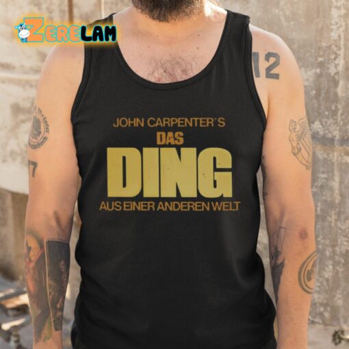 Drew Mackie John Carpenter’S Das Ding Aus Einer Anderen Welt Shirt