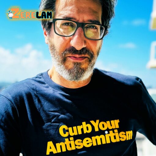 Eitan Chitayat Curb Your Antisemitism Shirt