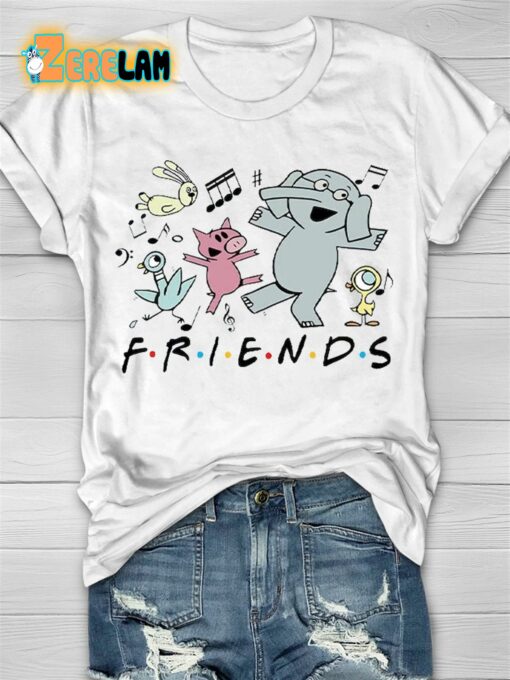 Elephant And Piggie Friends T-shirt