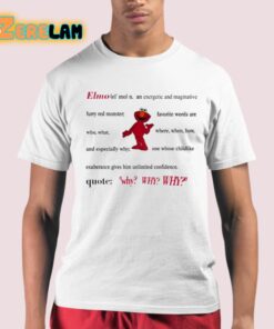 Elmo Definition An Energetic And Imaginative Shirt