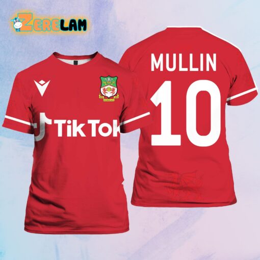 Paul Mullin Wrexham Tiktok 3D Printed T-Shirt