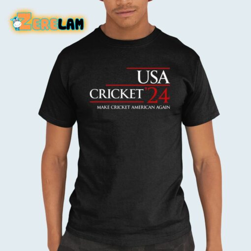 Erik Petersen Usa Cricket ’24 Make Cricket American Again Shirt