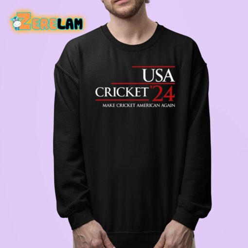 Erik Petersen Usa Cricket ’24 Make Cricket American Again Shirt