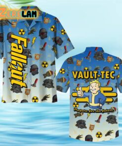 Fallout Vault-Tec Prepare For The Future Hawaiian Shirt