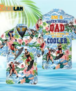 I’m A Water Skiing Dad Lover Beach Hawaiian Shirt