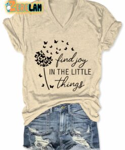 Find Joy In The Little Things T-shirt