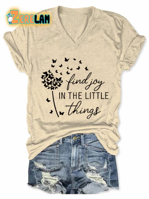 Find Joy In The Little Things T-shirt