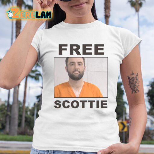 Free Scottie Scheffler Shirt Mugshot