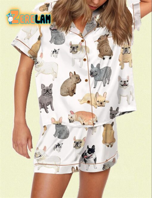 French Bulldog Funny Pajama Set