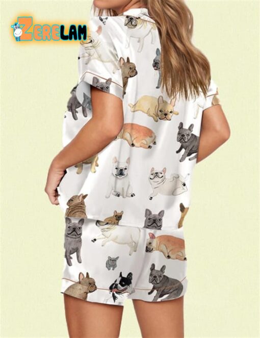 French Bulldog Funny Pajama Set