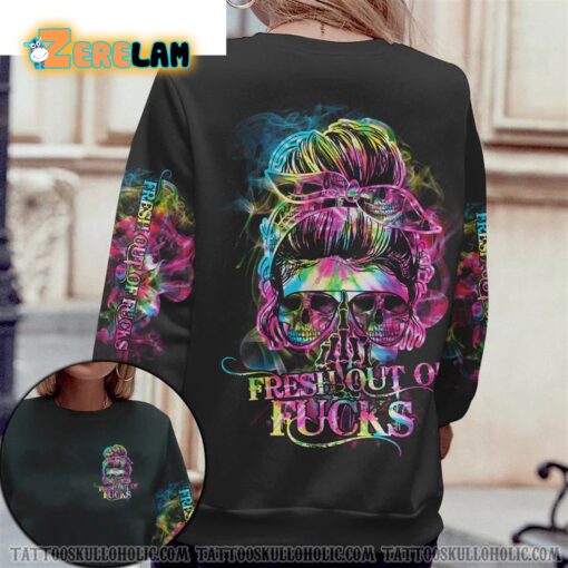 Fresh Out Of F Skull Sweatshirt