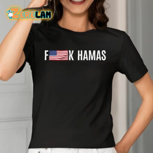 Fuck Hamas American Flag Shirt