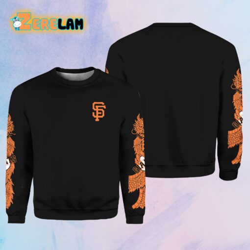 Giants Chinese Heritage Night Year of the Dragon Sweater Giveaway 2024