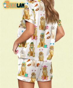 Golden Retriever Role Play Pajama Set 2