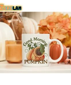 Good Moring Pumpkin Mug Father Day
