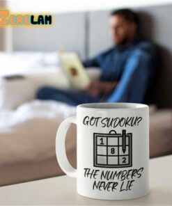Got Sudoku The Numbers Never Lie Mug Father Day