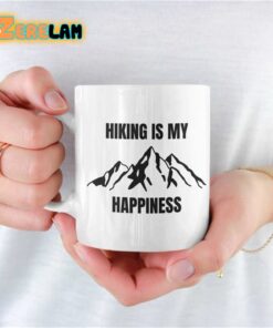 Hiking Is My Happiness Mug Father Day