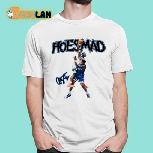 Hoes Mad Anthony Edwards’ Dunk Over John Collins Shirt