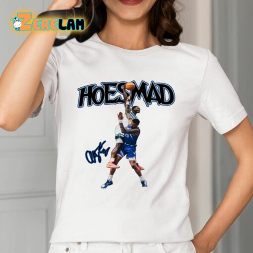 Hoes Mad Anthony Edwards’ Dunk Over John Collins Shirt