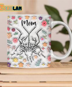 Holding Hand Inflated Mug Mother Day