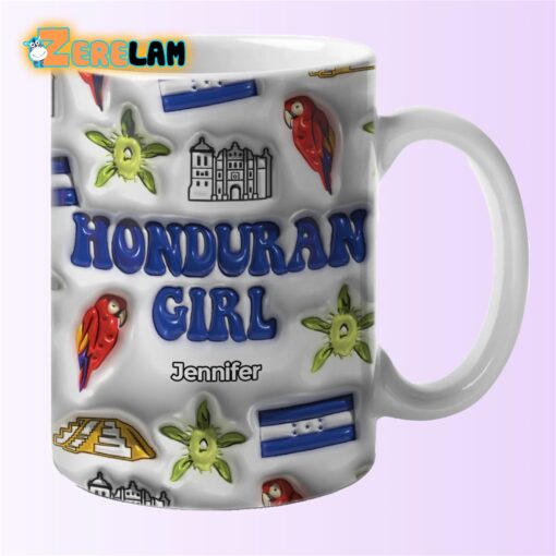 Honduran Girl Inflated Mug