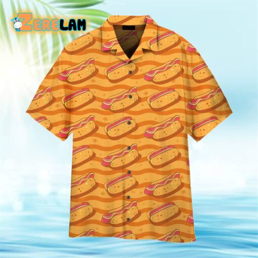 Hot Dogs Seamless Art Hawaiian Shirt