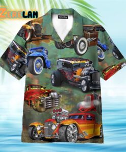 Hot Rod Car Awesome Hawaiian Shirt