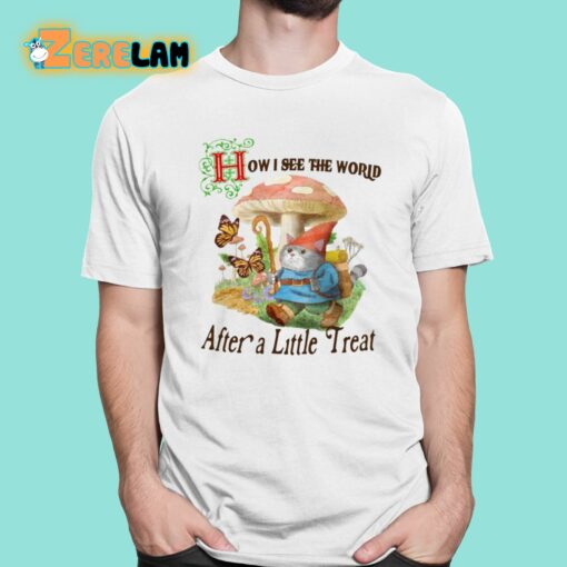 How I See The World After A Little Treat Shirt