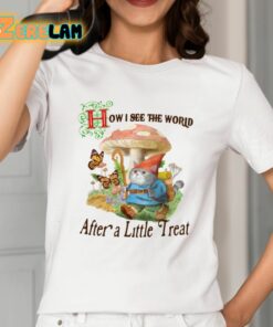 How I See The World After A Little Treat Shirt 2 1