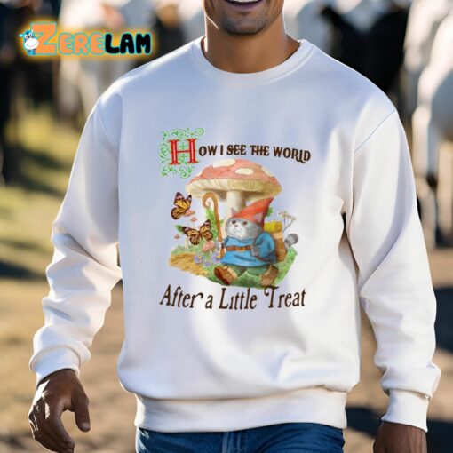 How I See The World After A Little Treat Shirt