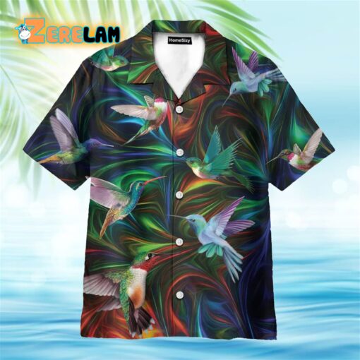 Hummingbird Fantasy Hawaiian Shirt