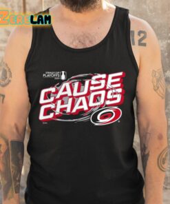 Hurricanes 2024 Stanley Cup Playoffs Cause Chaos Shirt 5 1