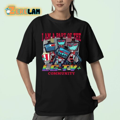 I Am A Part Of The Lg Tv Community Vox Hazbin Hotel Shirt