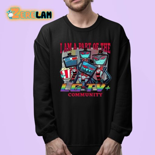 I Am A Part Of The Lg Tv Community Vox Hazbin Hotel Shirt