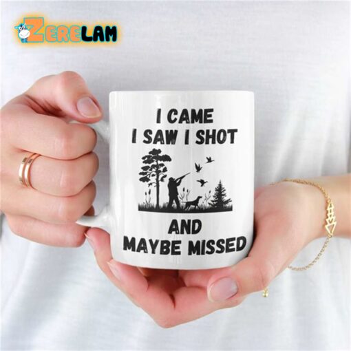 I Came I Shot And Maybe Missed Mug Father Day