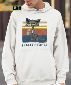 I Hate People Coffee Cat Shirt 4 1