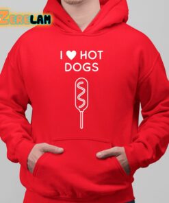 I Heart Hot Dogs Shirt