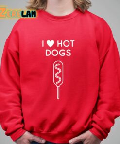 I Heart Hot Dogs Shirt 9 1