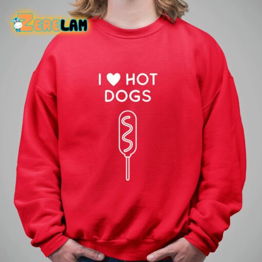 I Heart Hot Dogs Shirt