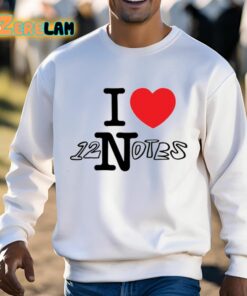 I Love 12 Notes Shirt 3 1