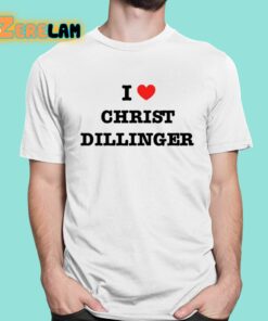 I Love Christ Dillinger Shirt