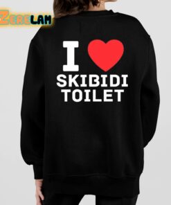 I Love Skibidi Toilet Shirt 7 1