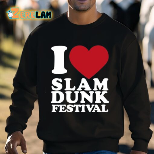 I Love Slam Dunk Festival Shirt