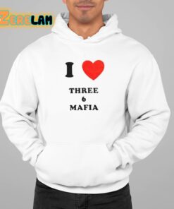 I Love Three 6 Mafia Shirt 22 1